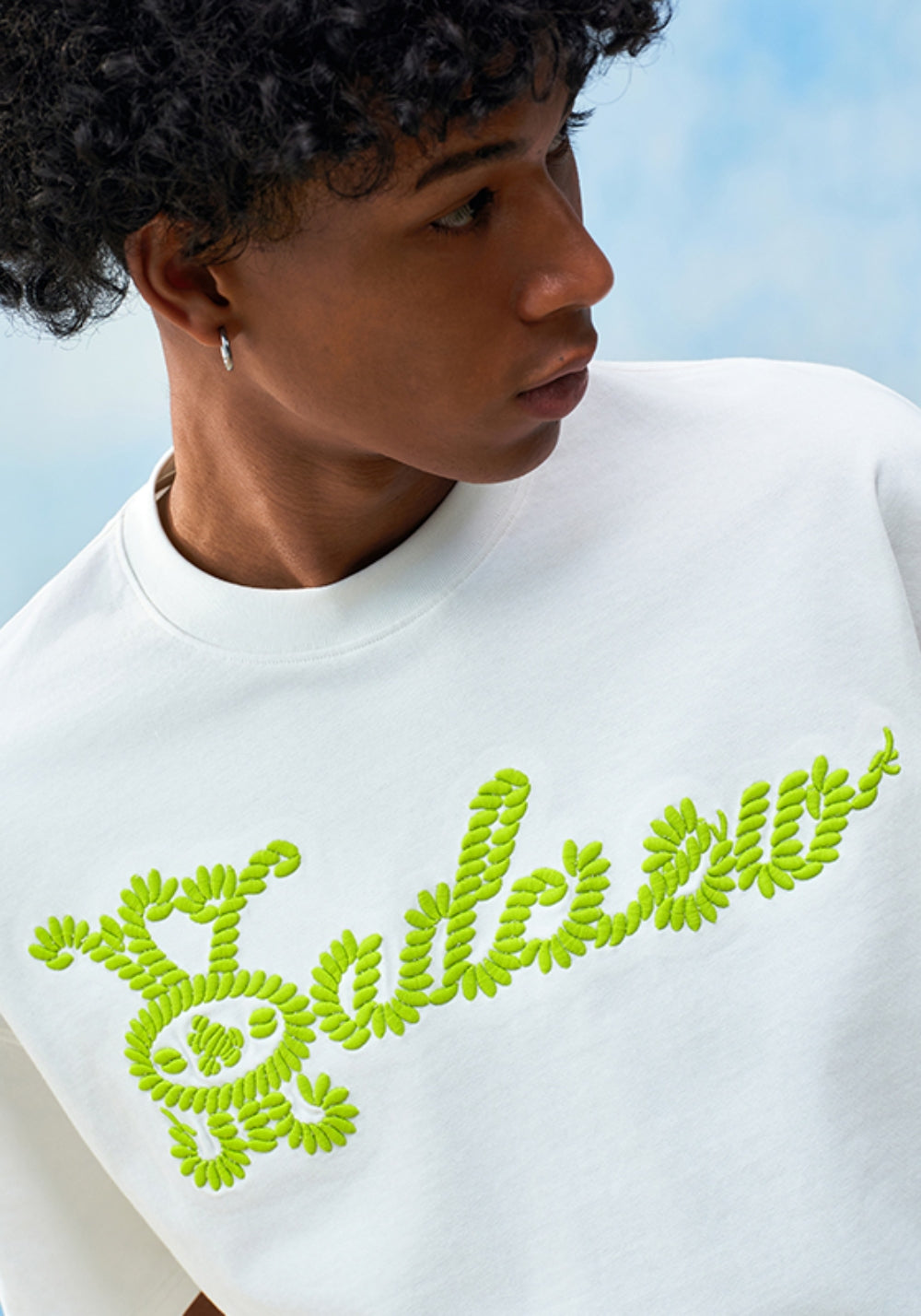 YADcrew丨YADcrew Knot-Embroidered Logo Tee-Green - PSYLOS 1, YADcrew丨YADcrew Knot-Embroidered Logo Tee-Green, T-Shirt, YADcrew•JAPAN, PSYLOS 1